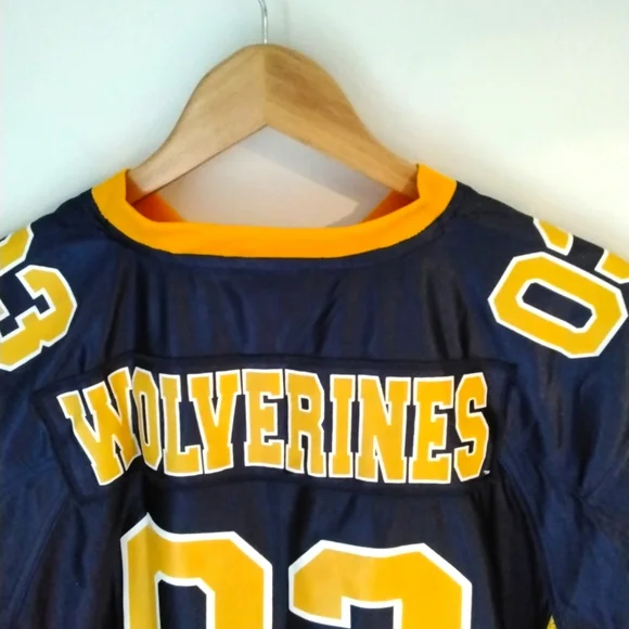 NWOT STARTER Michigan Team Jersey (Vintage) - Picture 6 of 9